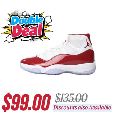 EM Sneakers Jordan 11 Retro Cherry(2022) 01