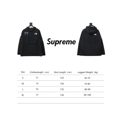 EM Sneakers Supreme × The North Face Expedition Jacket Black (FW18) 02