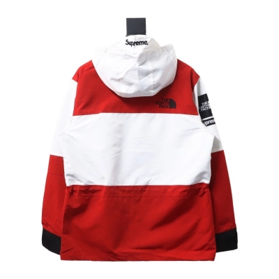 EM Sneakers Supreme × The North Face Expedition Jacket White and Red (FW18) 02