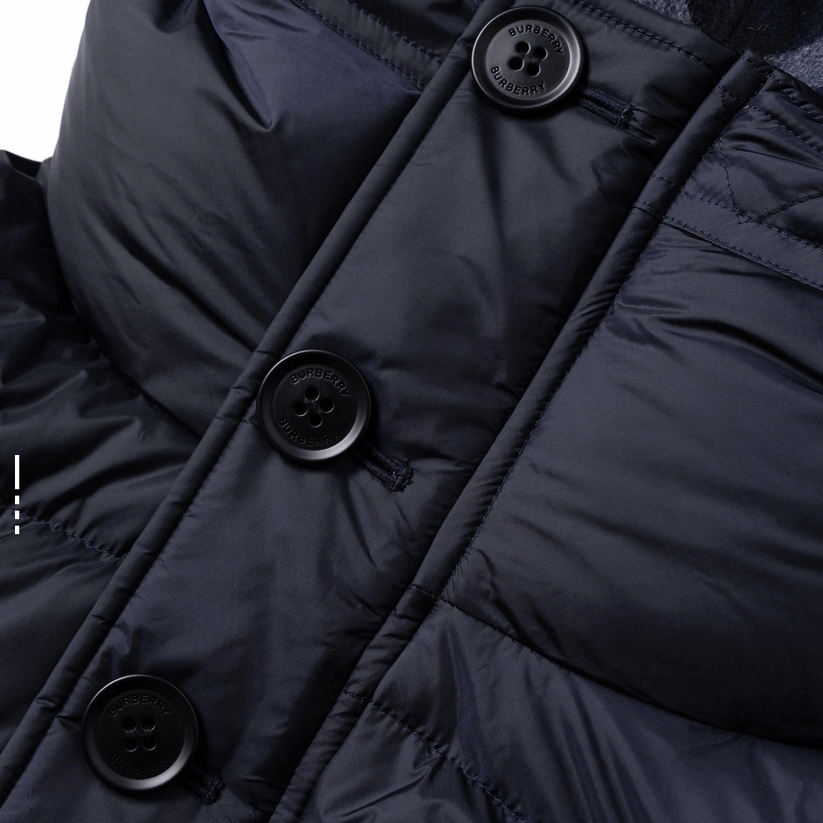 EM Sneakers Burberry Lockwood Hooded Puffer Down Jacket Navy