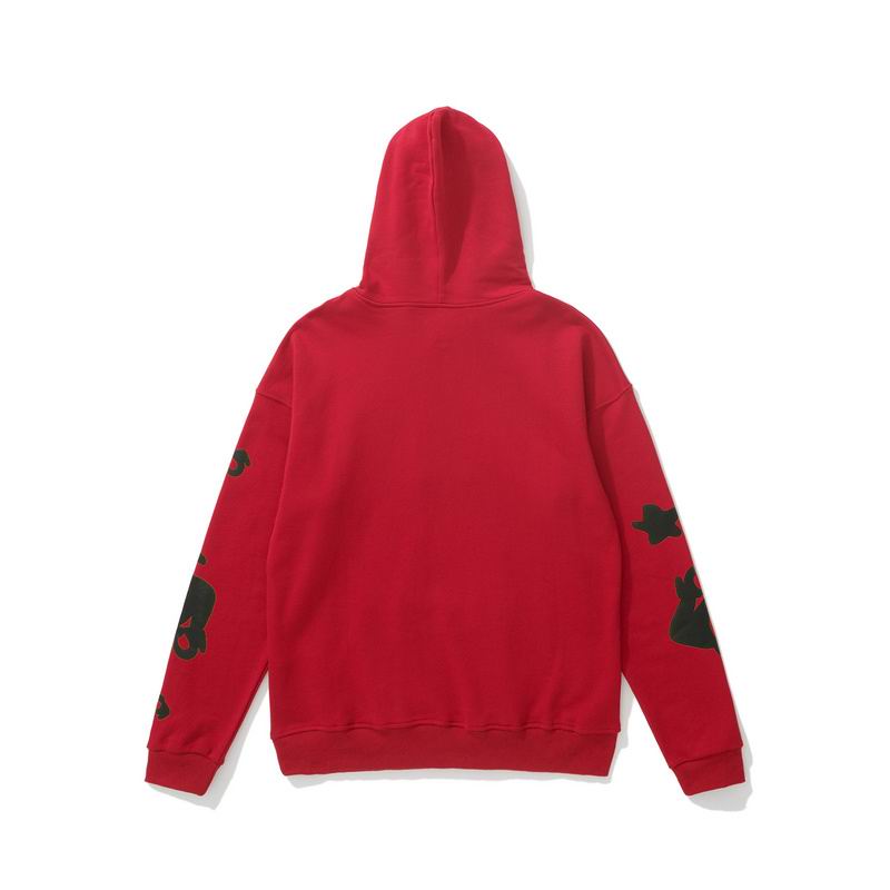 EM Sneakers Sp5der Beluga Hoodie Red Black