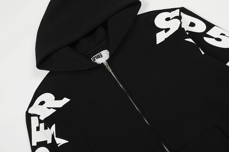 EM Sneakers Sp5der Hoodie & Sweatpant Set MX555 Black