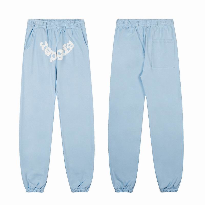 EM Sneakers Sp5der Hoodie & Sweatpant Set Print Gothic Sky Blue