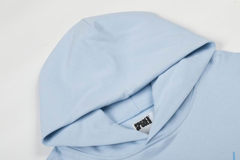 EM Sneakers Sp5der Hoodie & Sweatpant Set Print Gothic Sky Blue