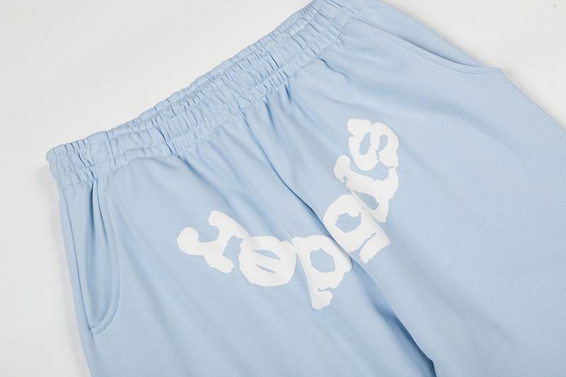 EM Sneakers Sp5der Hoodie & Sweatpant Set Print Gothic Sky Blue