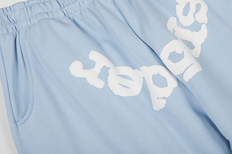 EM Sneakers Sp5der Hoodie & Sweatpant Set Print Gothic Sky Blue