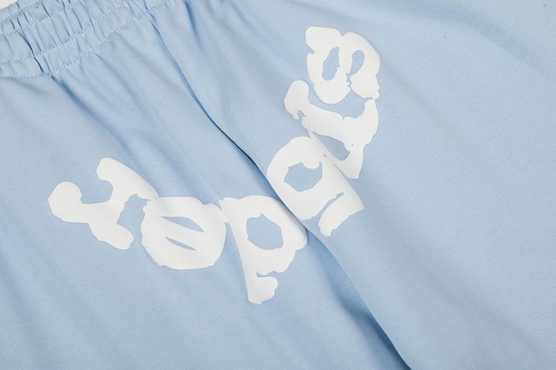 EM Sneakers Sp5der Hoodie & Sweatpant Set Print Gothic Sky Blue