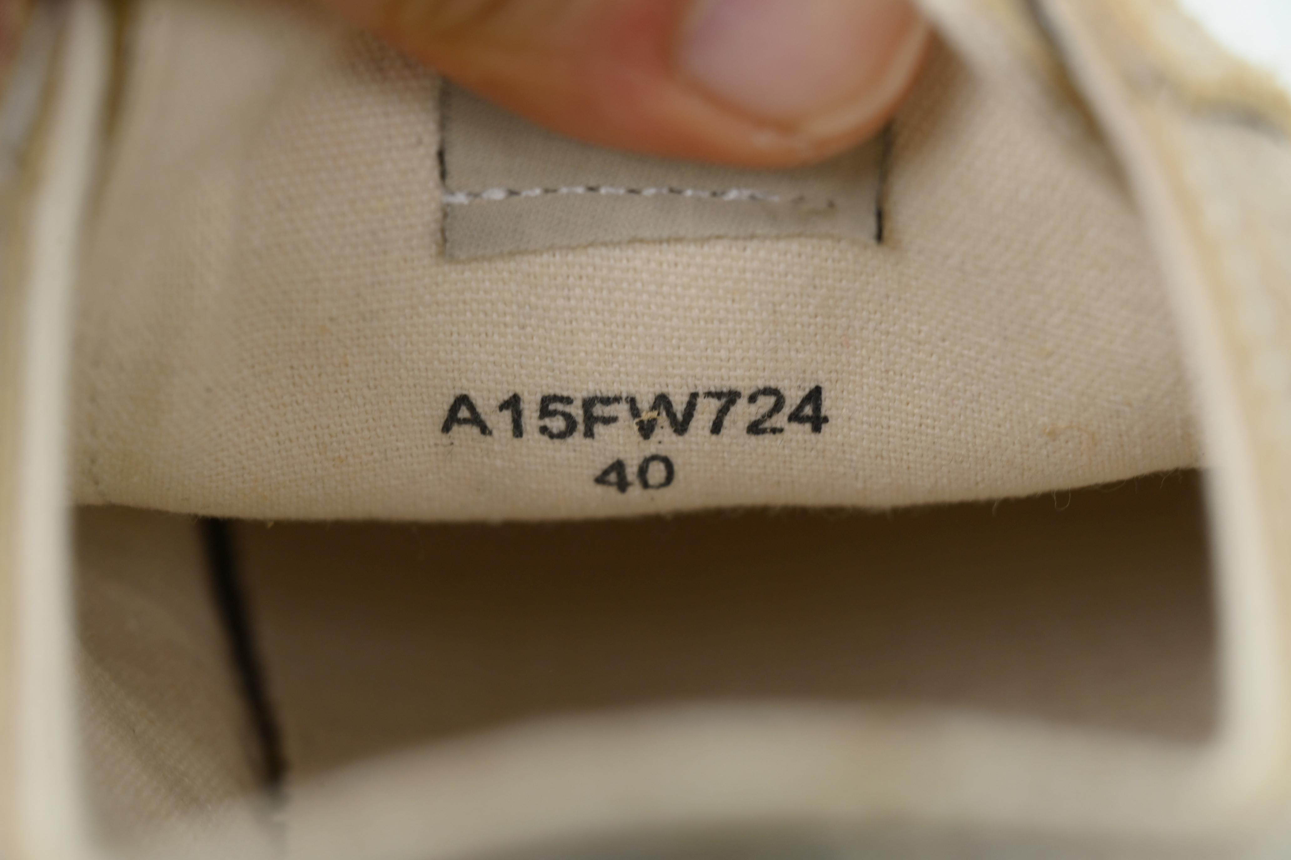 EM Sneakers Mihara Yasuhiro Beige NO.813