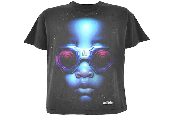 EM Sneakers Hellstar Goggles T-Shirt Black