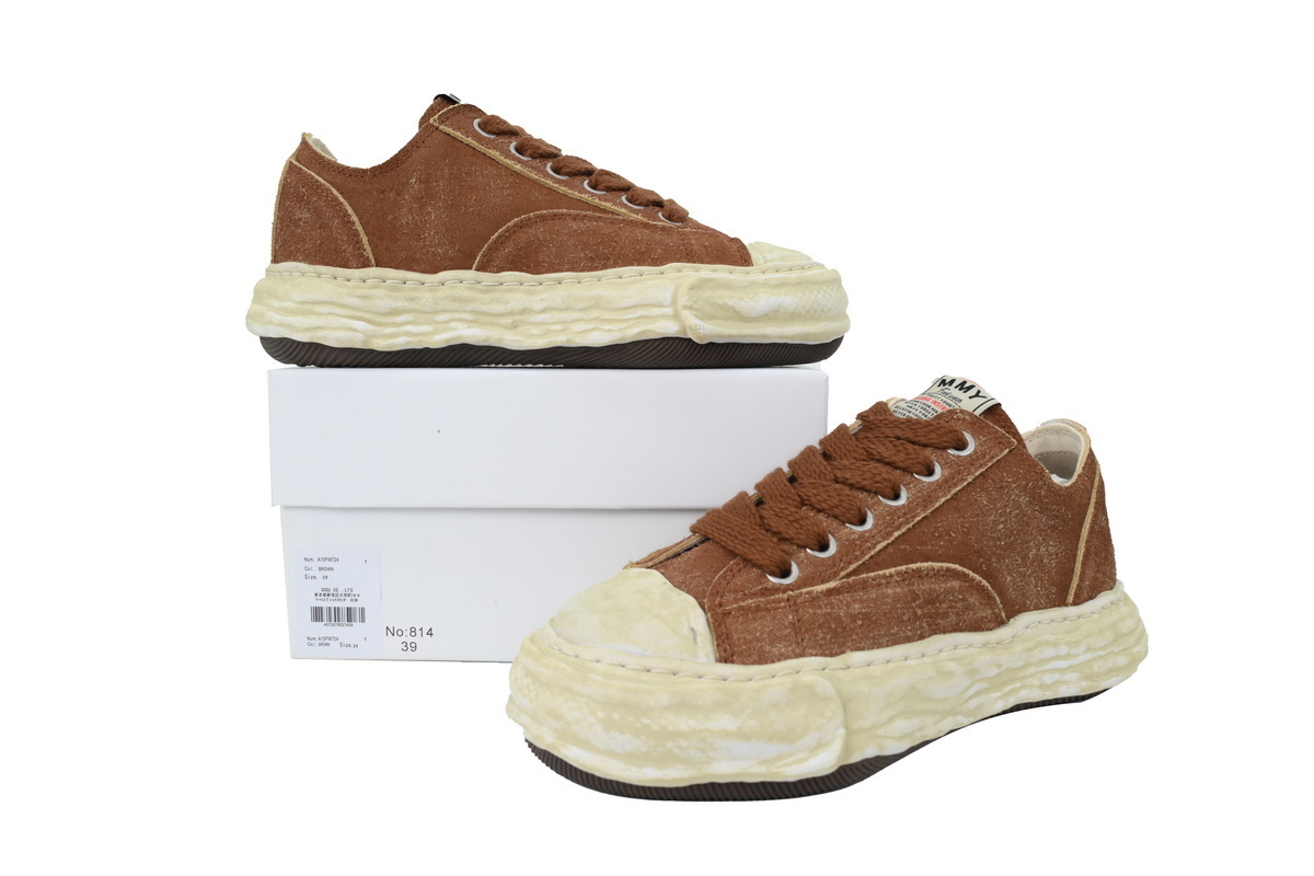 EM Sneakers Mihara Yasuhiro Brown NO.814