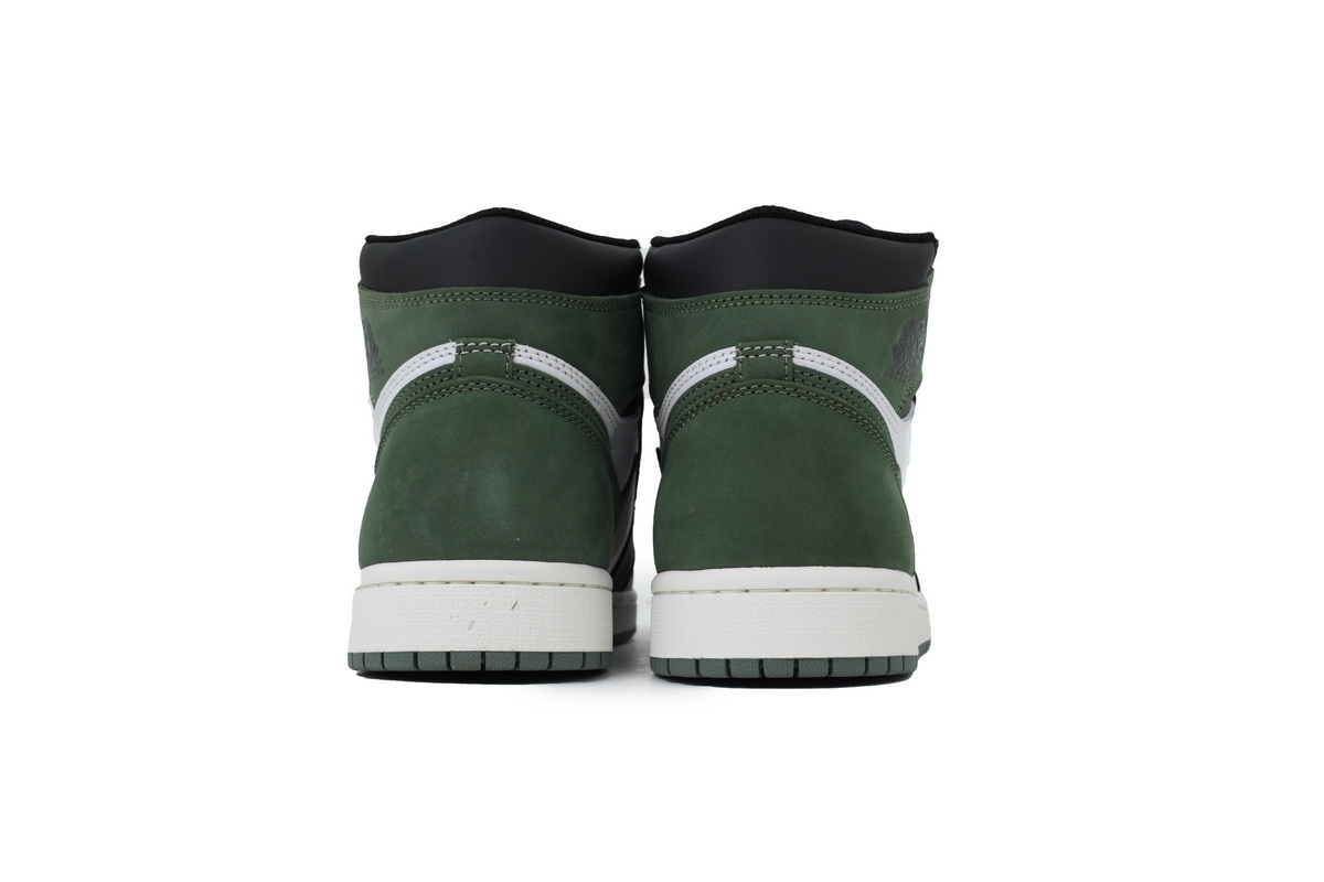 EM Sneakers Air Jordan 1 Retro High OG Best Hand in the Game - Clay Green