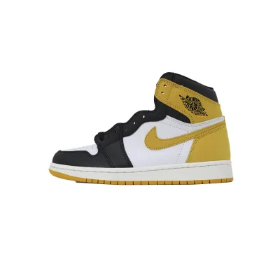 EM Sneakers Air Jordan 1 Retro High OG Best Hand in the Game - Yellow Och 01