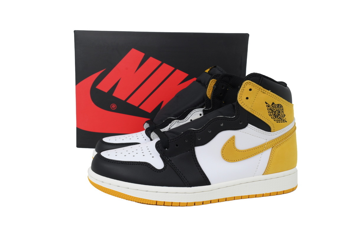 EM Sneakers Air Jordan 1 Retro High OG Best Hand in the Game - Yellow Och