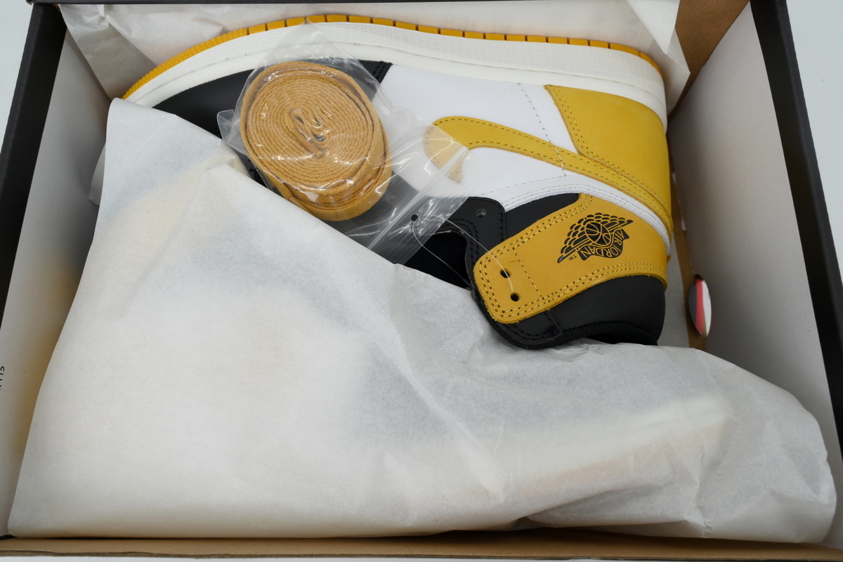 EM Sneakers Air Jordan 1 Retro High OG Best Hand in the Game - Yellow Och