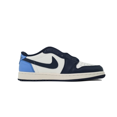 EM Sneakers Air Jordan 1 Retro Low OG Obsidian UNC 02