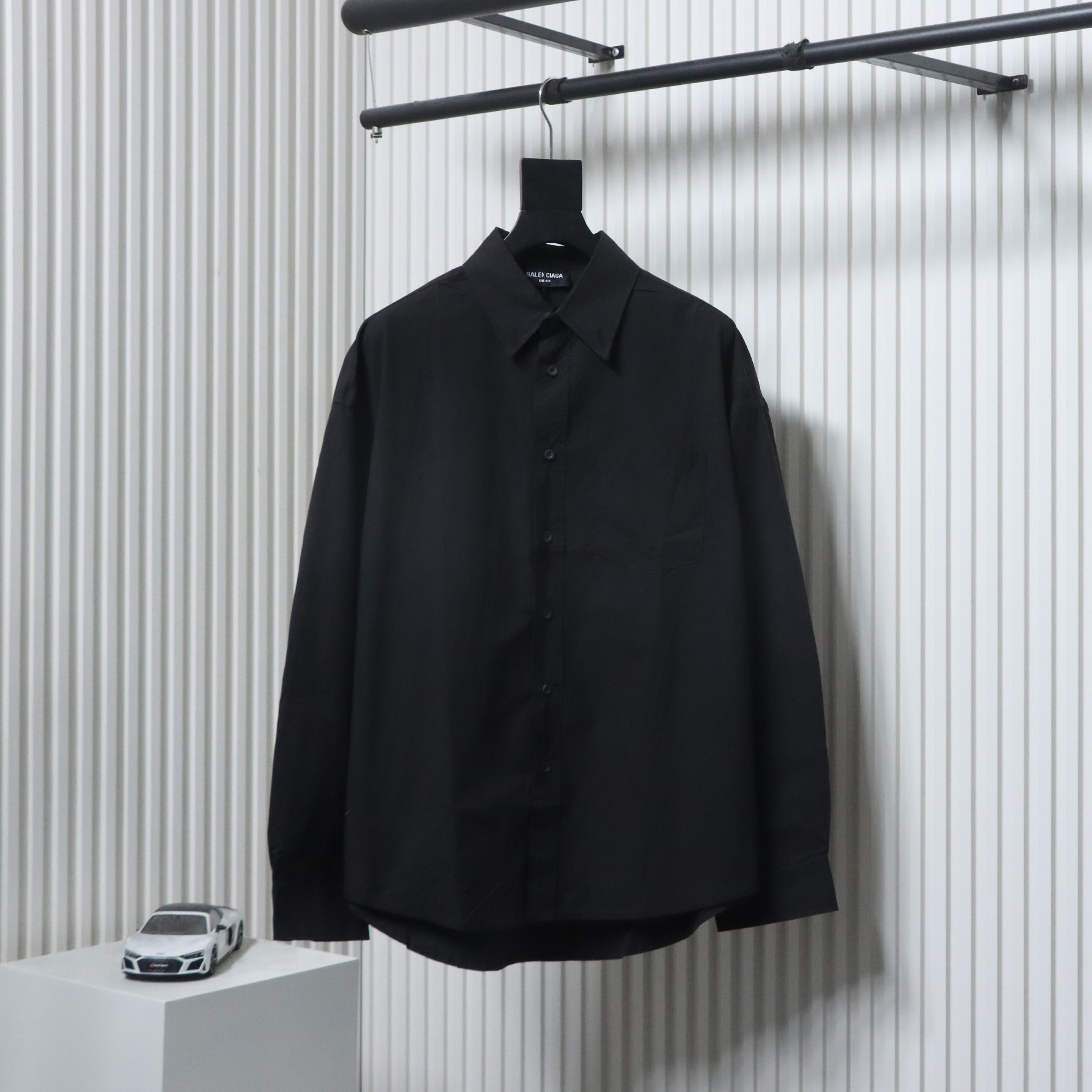 EM Sneakers Balenciaga Blur Coca-Cola Long Sleeve Black Shirt