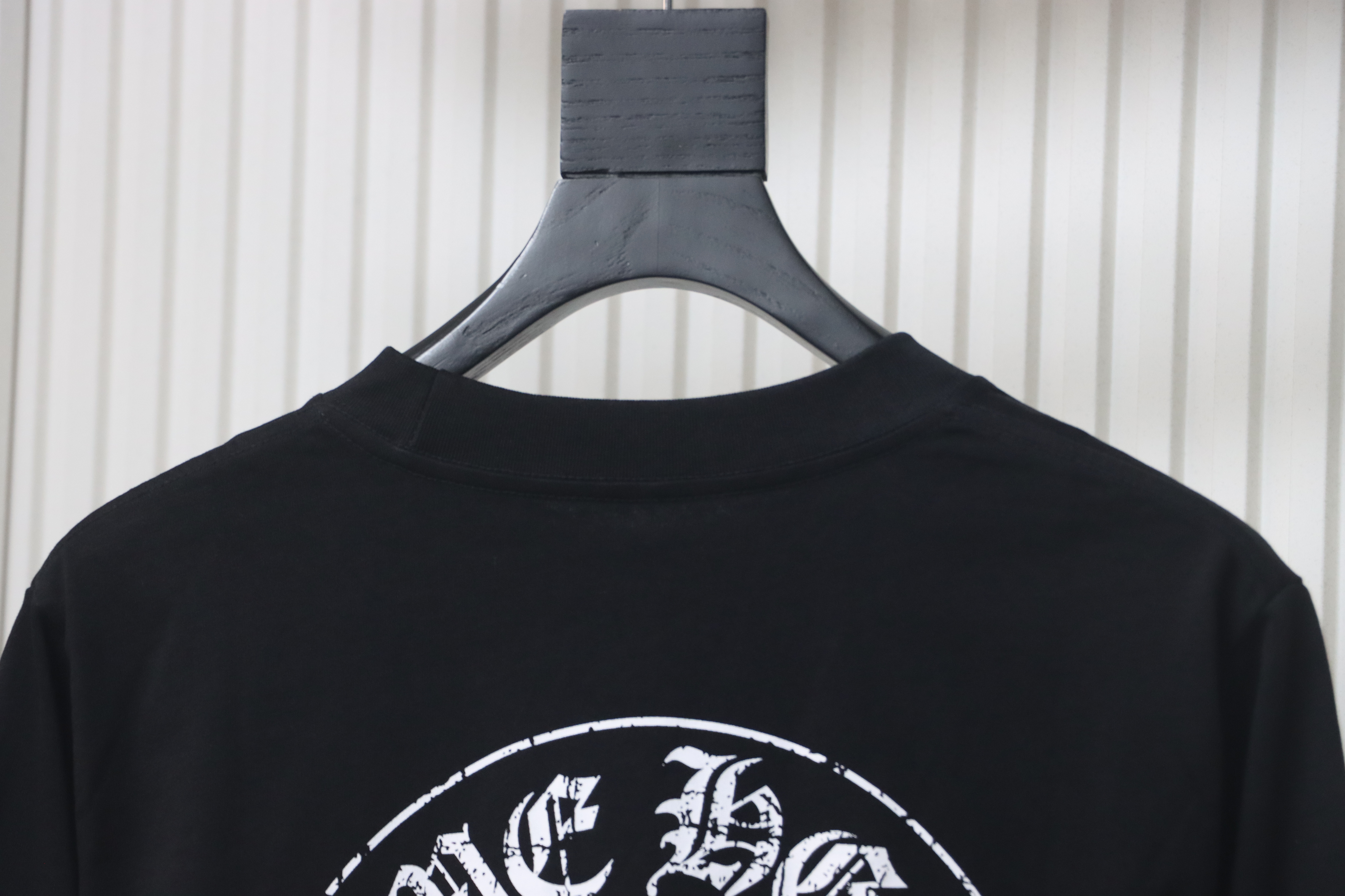 EM Sneakers Chrome Hearts CH 25ss Damaged Horseshoe Long Sleeve Black