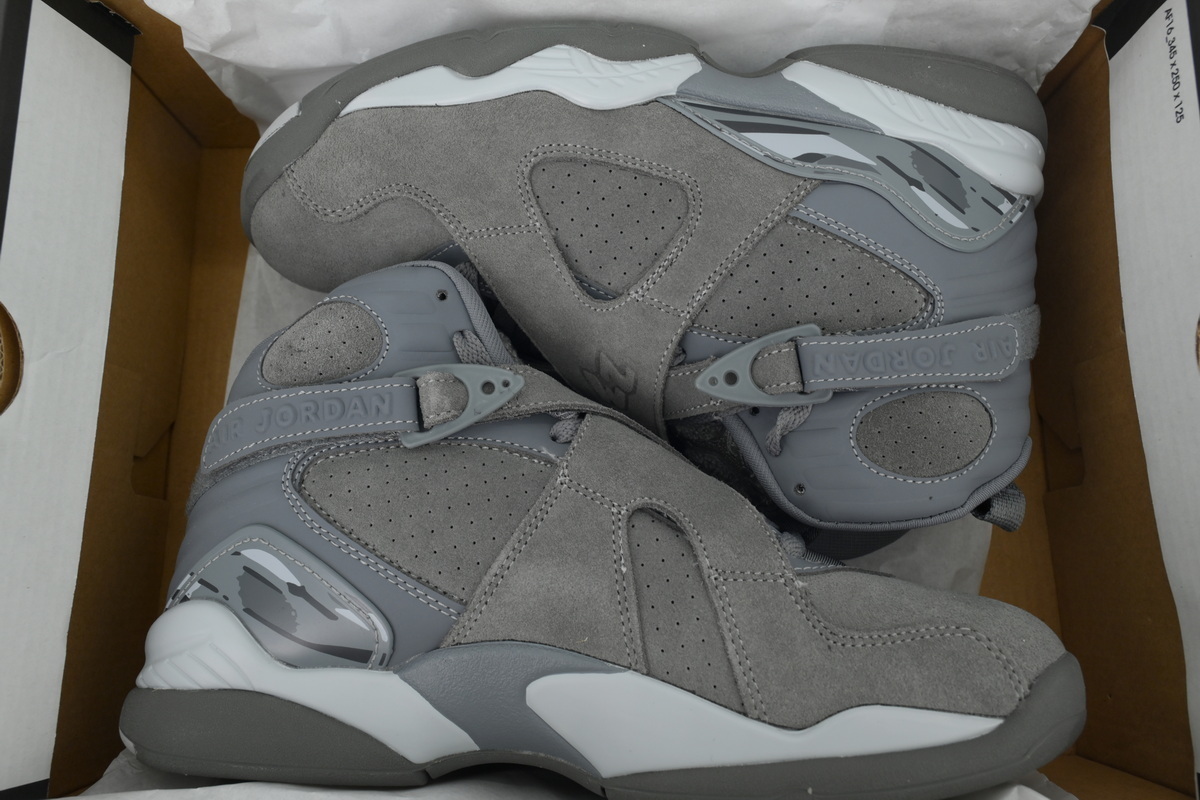 EM Sneakers Air Jordan 8 Retro Cool Grey