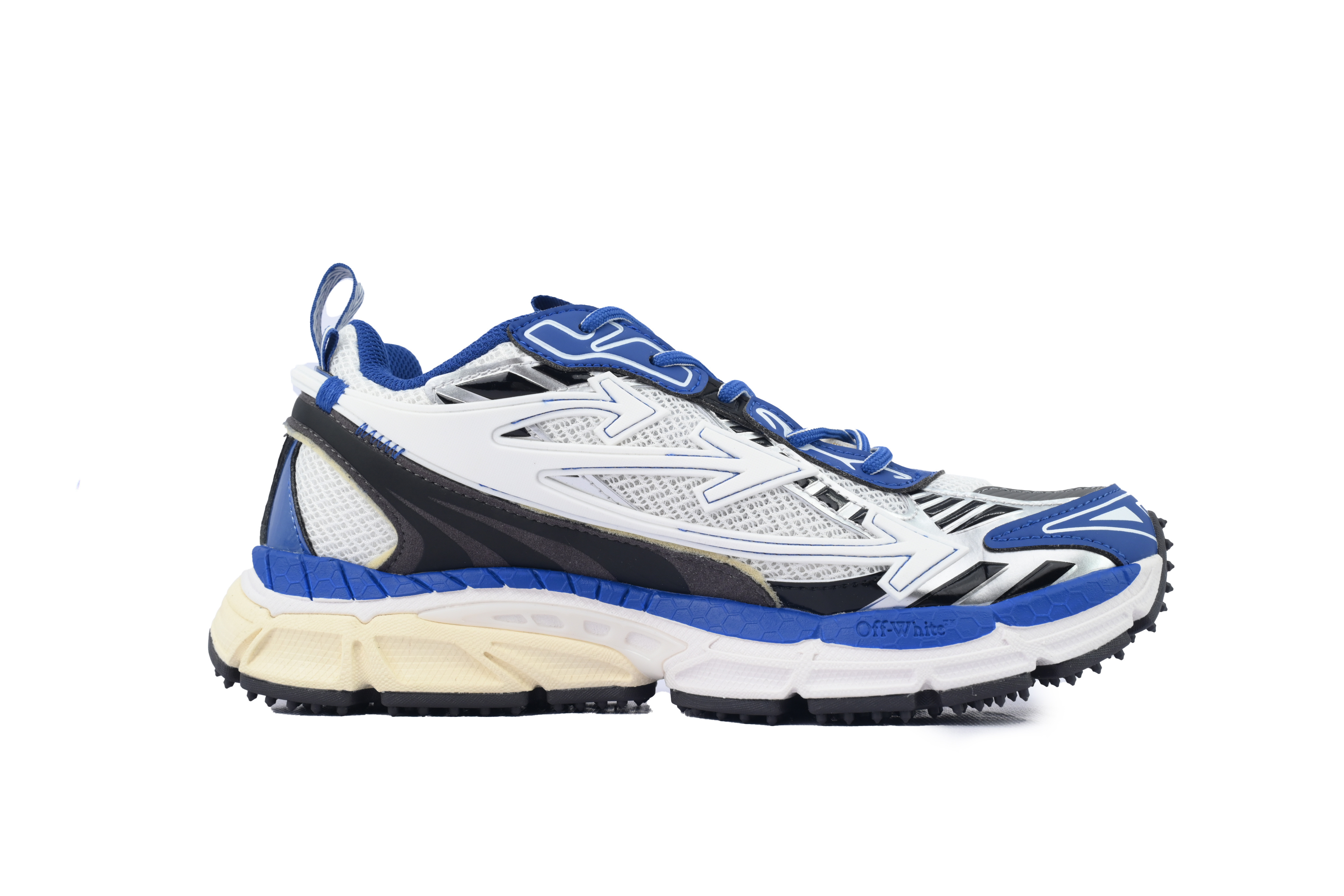 EM Sneakers OFF-WHITE Be Right Back Out Of Deep Blue White