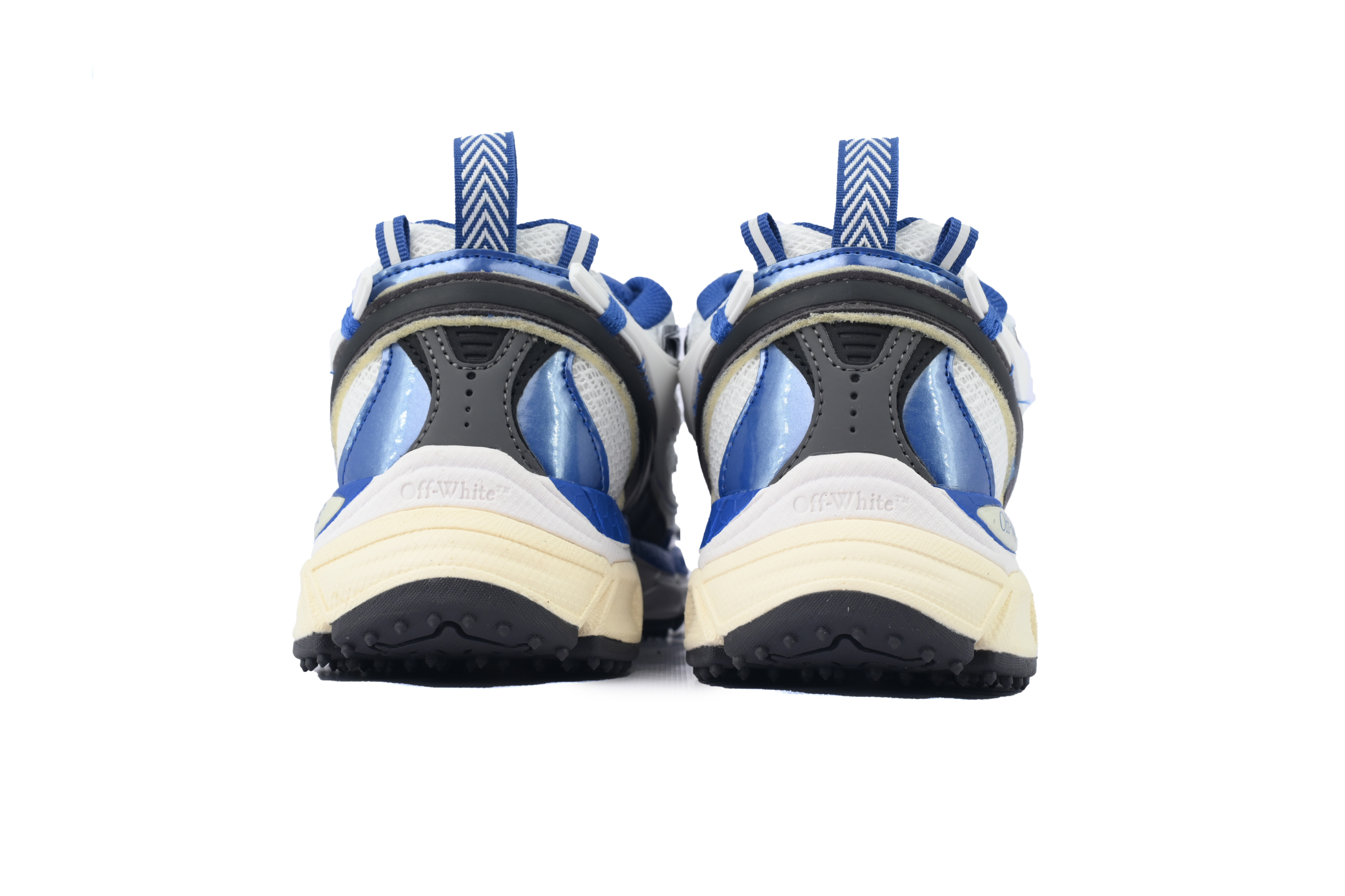 EM Sneakers OFF-WHITE Be Right Back Out Of Deep Blue White