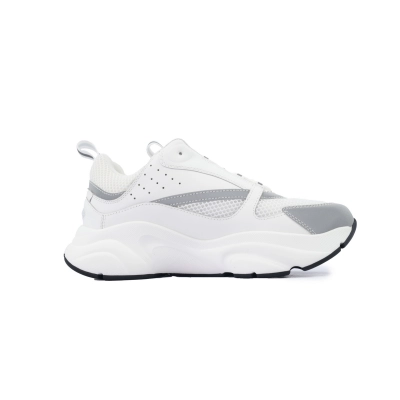 EM Sneakers Dior B22 Triple White Silver  02