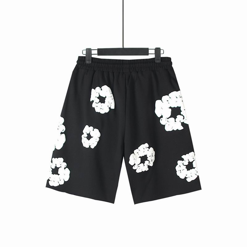 EM Sneakers Denim Tears The Cotton Wreath Short Pant Black/Red/Green/Gray/Navy