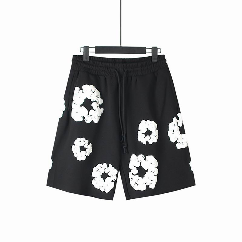 EM Sneakers Denim Tears The Cotton Wreath Short Pant Black/Red/Green/Gray/Navy