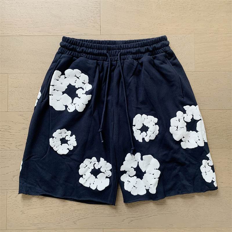 EM Sneakers Denim Tears The Cotton Wreath Short Pant Black/Red/Green/Gray/Navy