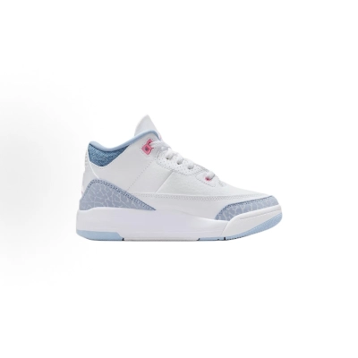 EM Sneakers Air Jordan 3 Retro White Cobalt Bliss (PS) 02