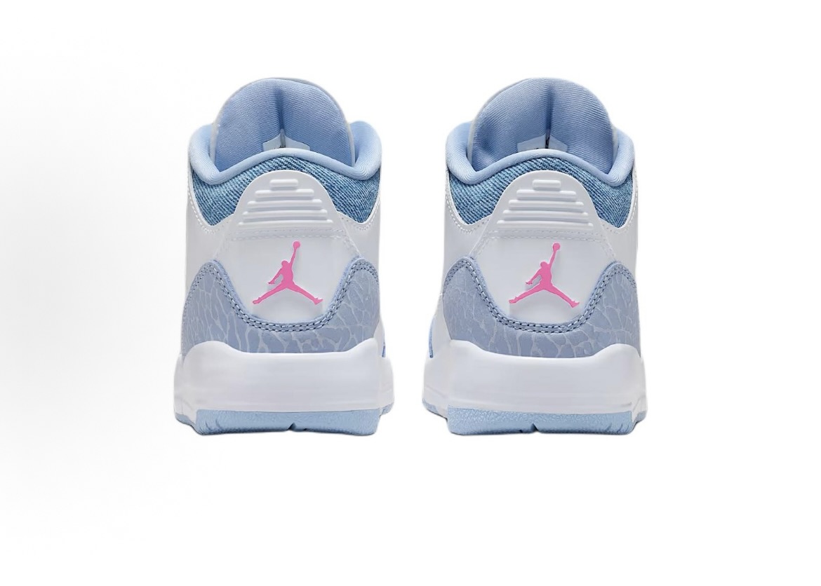 EM Sneakers Air Jordan 3 Retro White Cobalt Bliss (PS)