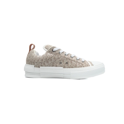 EM Sneakers Dior B23 Skater Low Top Beige Dior Oblique Jacquard 02