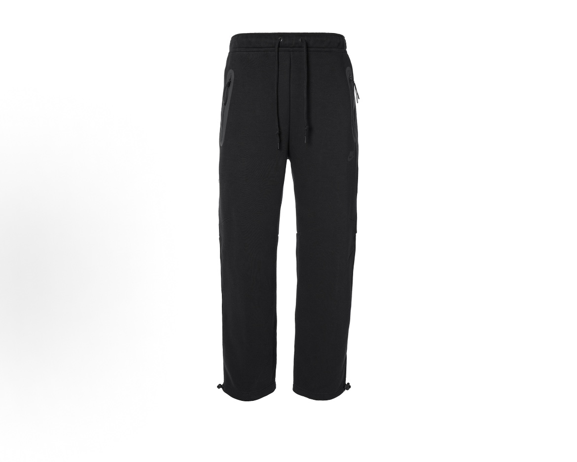 EM Sneakers Nike Sportswear Tech Fleece Windrunner Full Zip Hoodie & Jogger Set (FW24) Black/Black