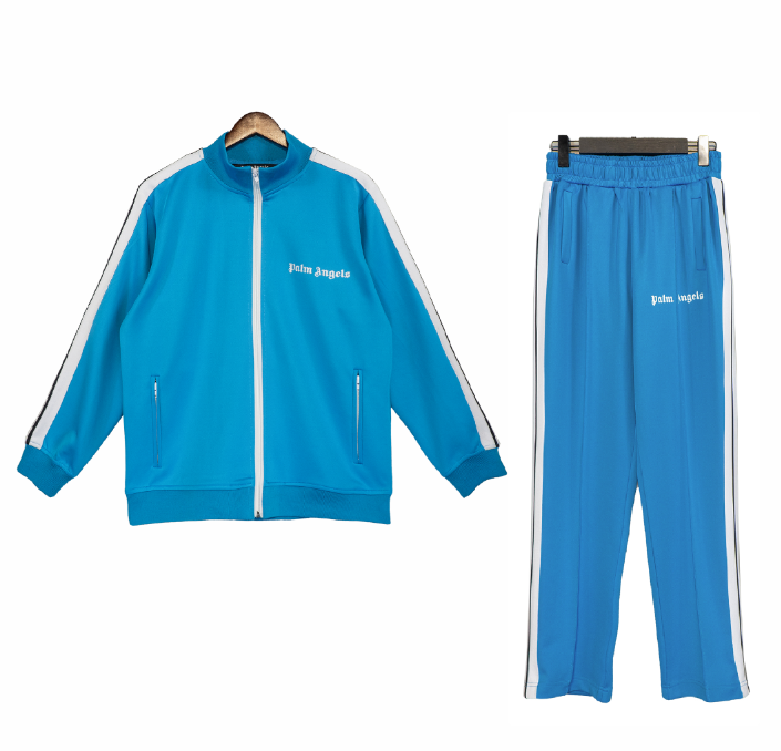 EM Sneakers Palm Angels Classic Track Jacket & Sweatpant Set BlueWhite