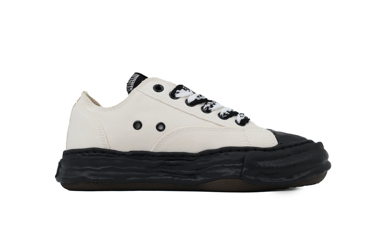 EM Sneakers Mihara Yasuhiro Canvas White Black NO.808