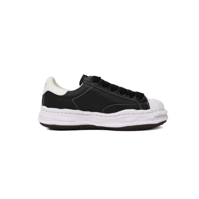 EM Sneakers Mihara Yasuhiro Blakey OG Sole Leather Low Black NO.701 02
