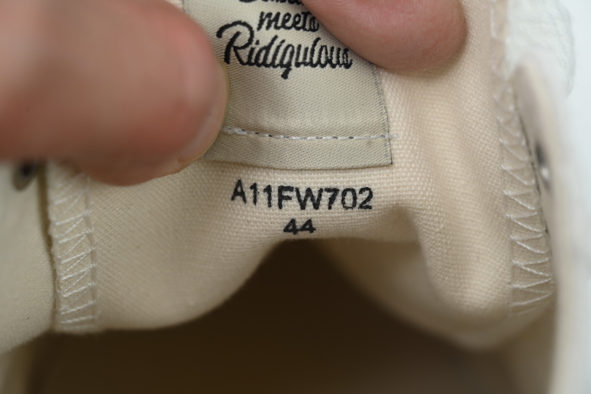 EM Sneakers Mihara Yasuhiro OG Sole White NO.802