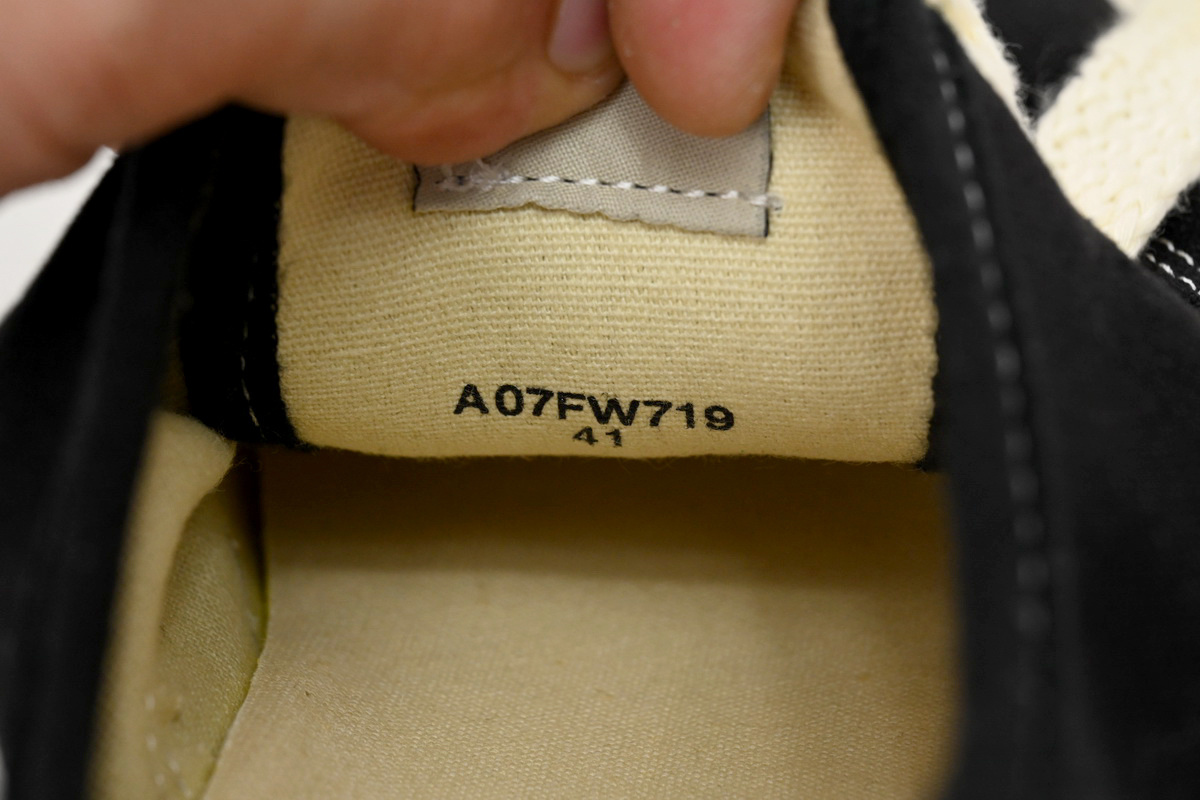 EM Sneakers Mihara Yasuhiro White and Retro Black Yellow NO.742