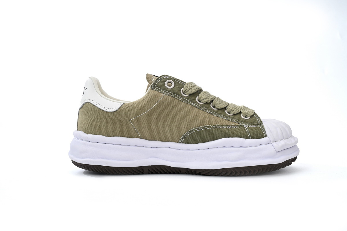 EM Sneakers Mihara Yasuhiro White and White Green NO.765