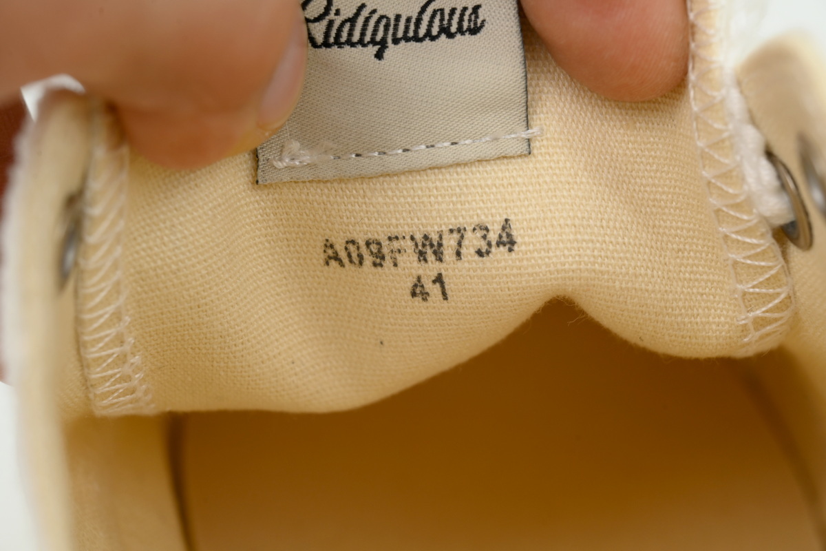 EM Sneakers Mihara Yasuhiro White Beige NO.782