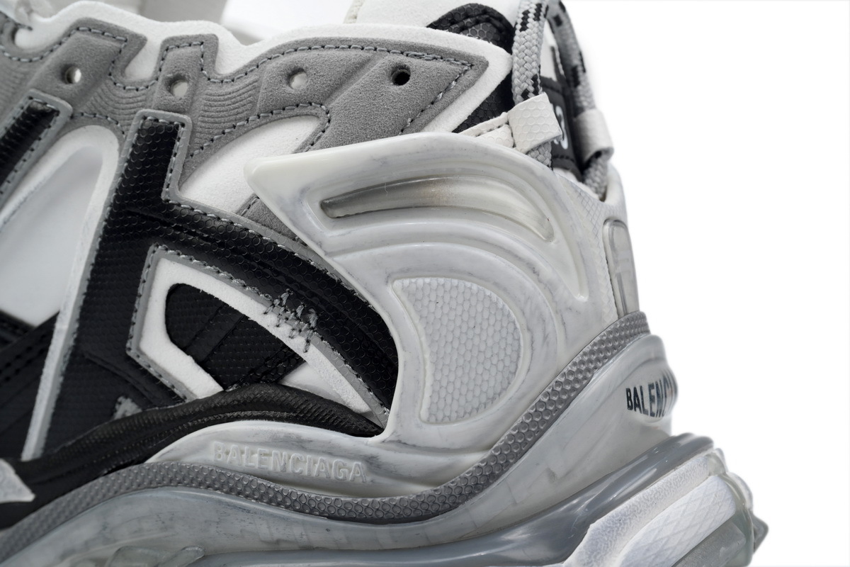 EM Sneakers Balenciaga Runner White Black Gray