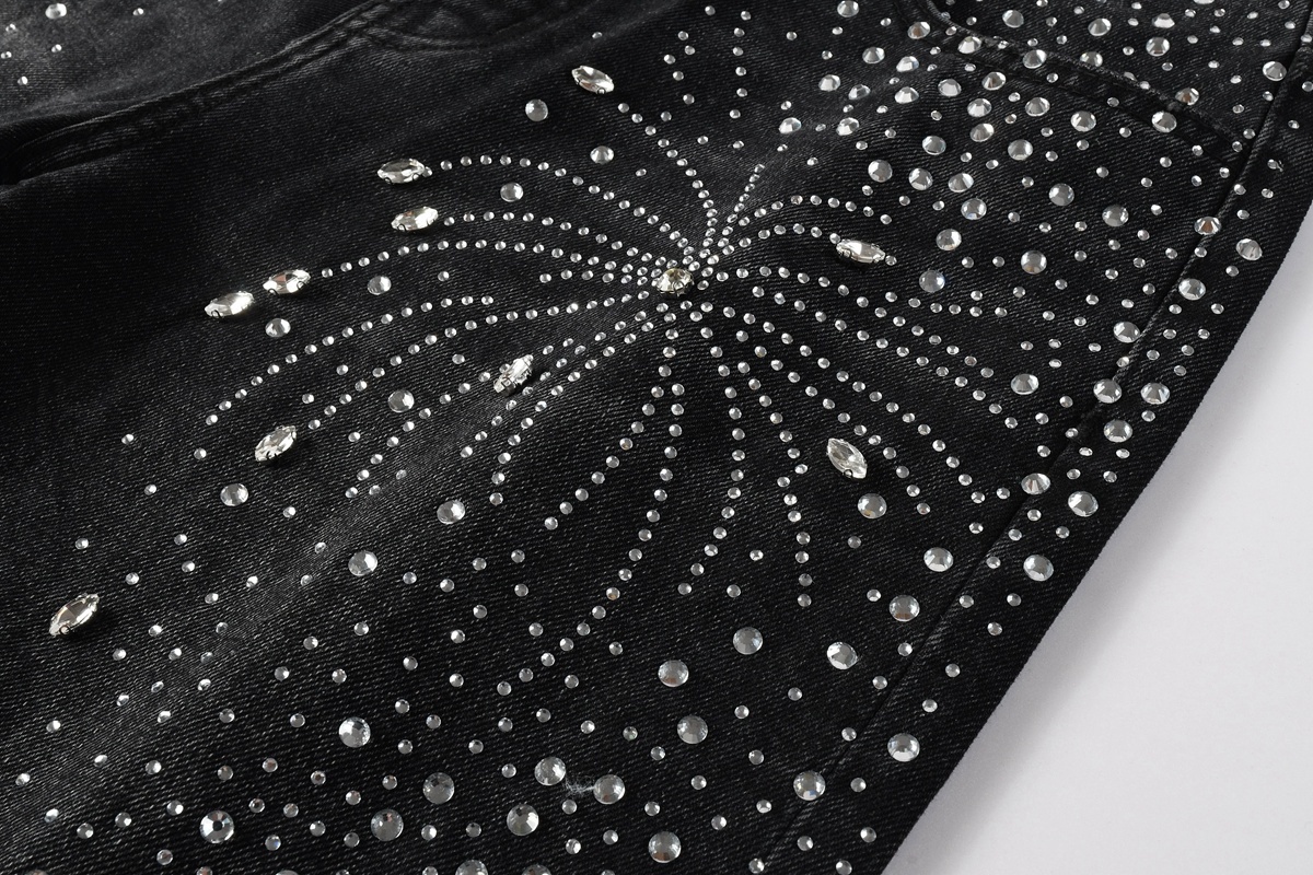 EM Sneakers Purple Brand Denim Shorts 5103