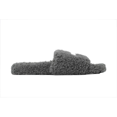 EM Sneakers Balenciaga Furry Slide Grey 02
