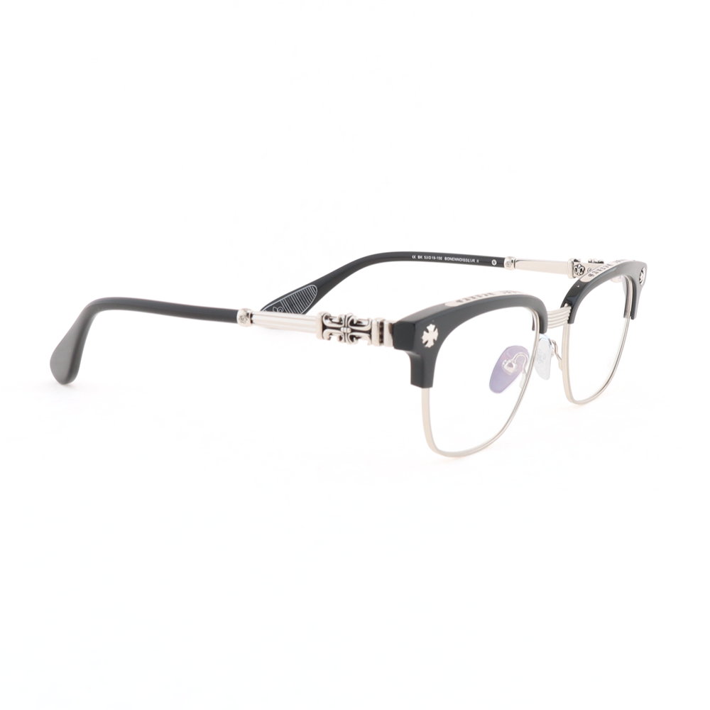 EM Sneakers Chrome Hearts Bonennoisseur ll Glasses Black Frame/Silver Temples