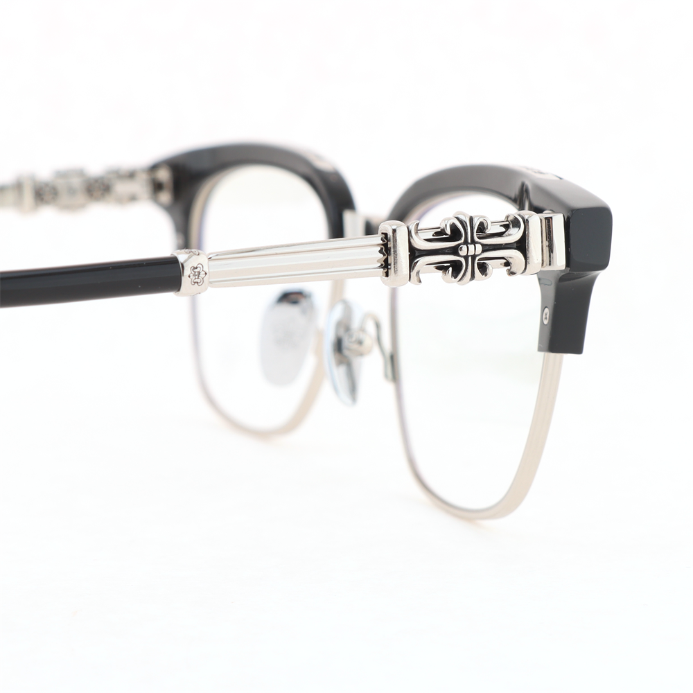 EM Sneakers Chrome Hearts Bonennoisseur ll Glasses Black Frame/Silver Temples
