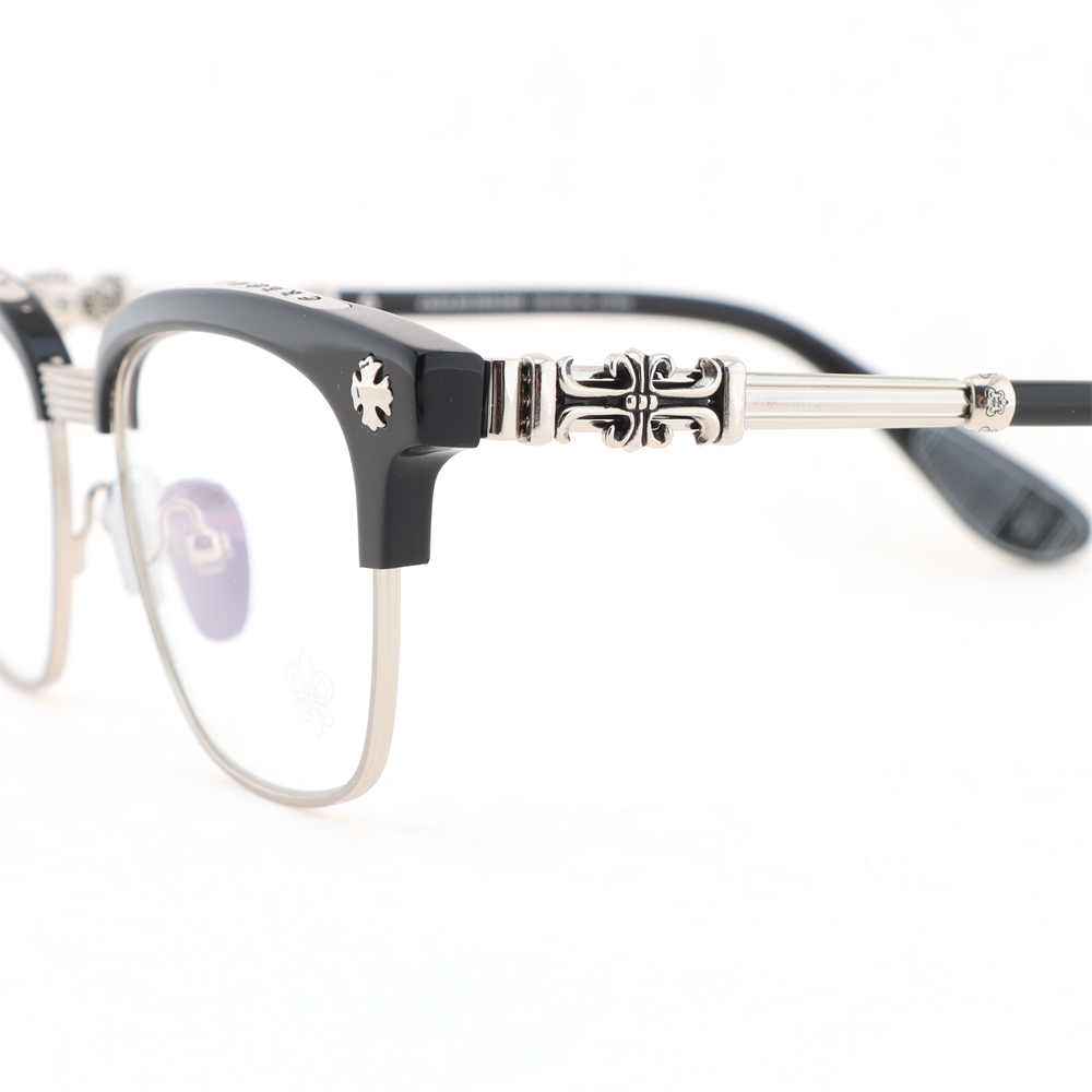 EM Sneakers Chrome Hearts Bonennoisseur ll Glasses Black Frame/Silver Temples