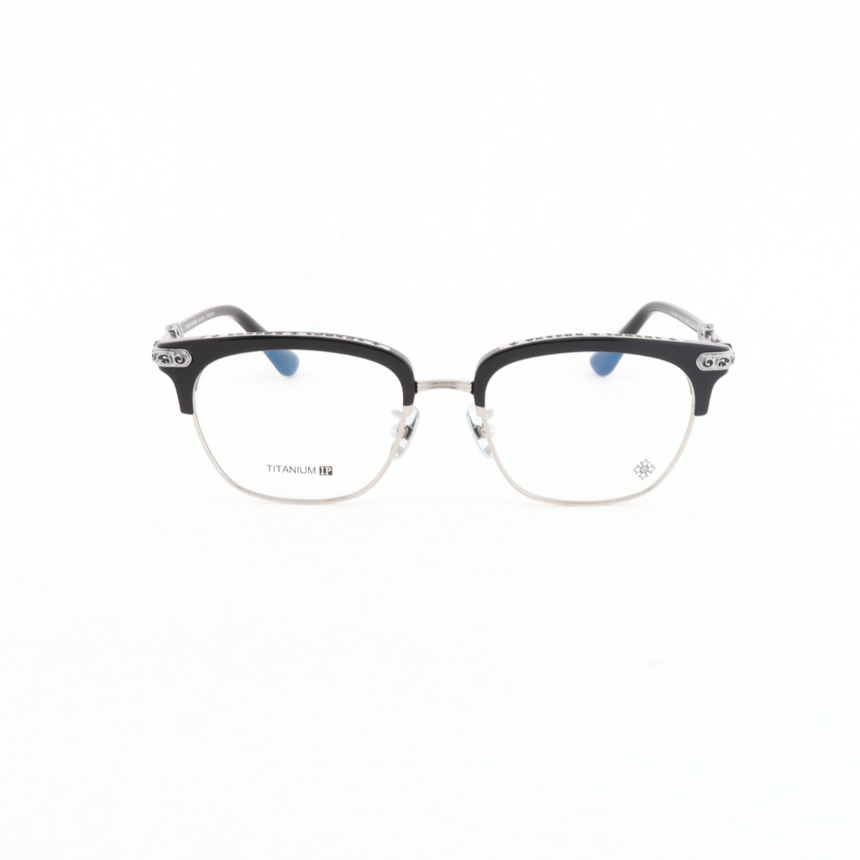 EM Sneakers Chrome Hearts Vertical Smile-II Glasses Black and Silver