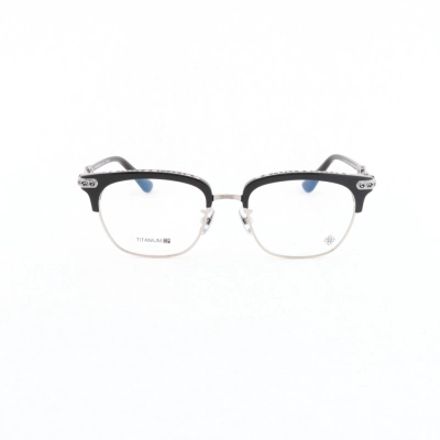 EM Sneakers Chrome Hearts Vertical Smile-II Glasses Black and Silver 02