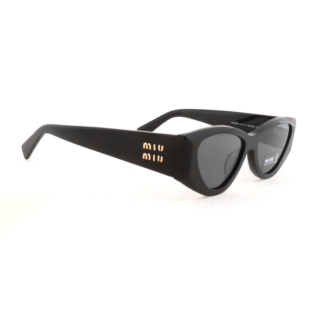 EM Sneakers Miu Miu Eyewear Cat-eye Frame Logo Sunglasses Black