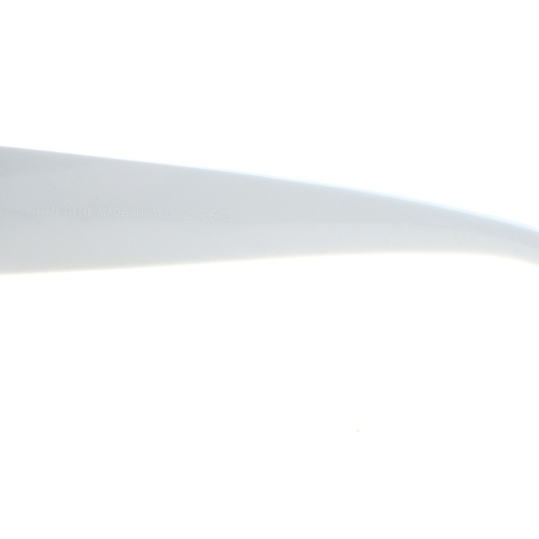 EM Sneakers Miu Miu Eyewear Cat-eye Frame Logo Sunglasses White