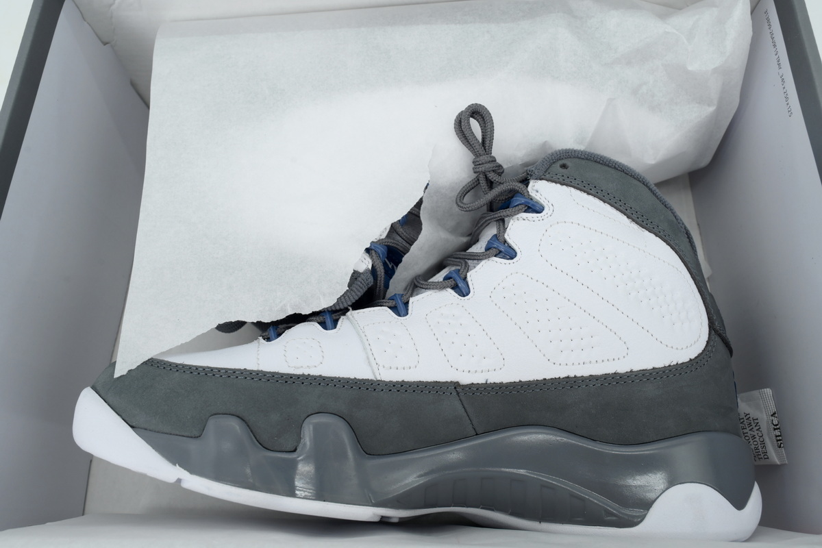 EM Sneakers Air Jordan 9 Retro Flint Grey French Blue (2026)